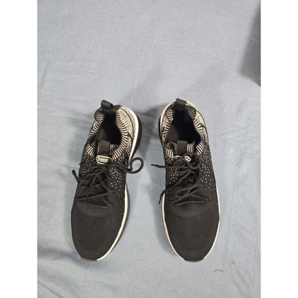 Women's Gannou Air Running Shoes Black & White Size 9.5